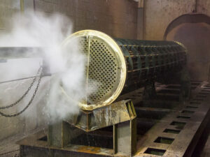 CLEANING CONDENSER CHILLER