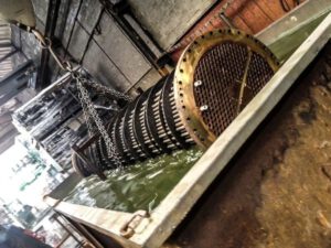 CLEANING CONDENSER